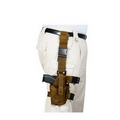 Deluxe Coyote Brown Adjustable Drop Leg Tactical Holster